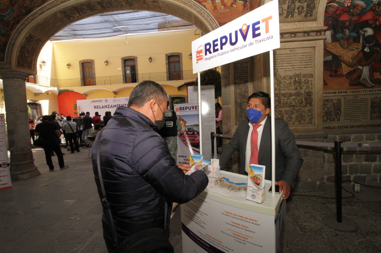 Relanza gobierno del estado el Registro Público Vehicular de Tlaxcala